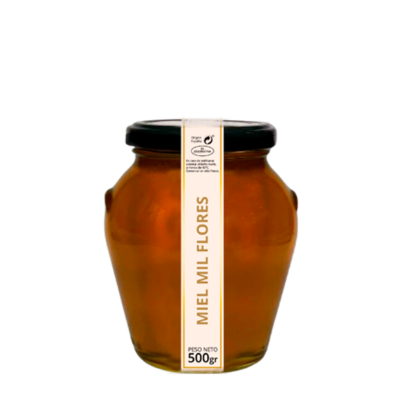 miel mil flores dquercus todoelrato tarro 500gr